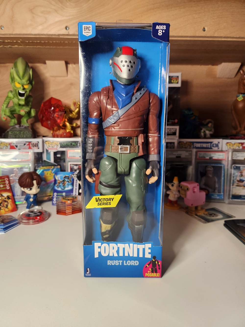 Fortnite Rust Lord Action Figure - Green/Brown